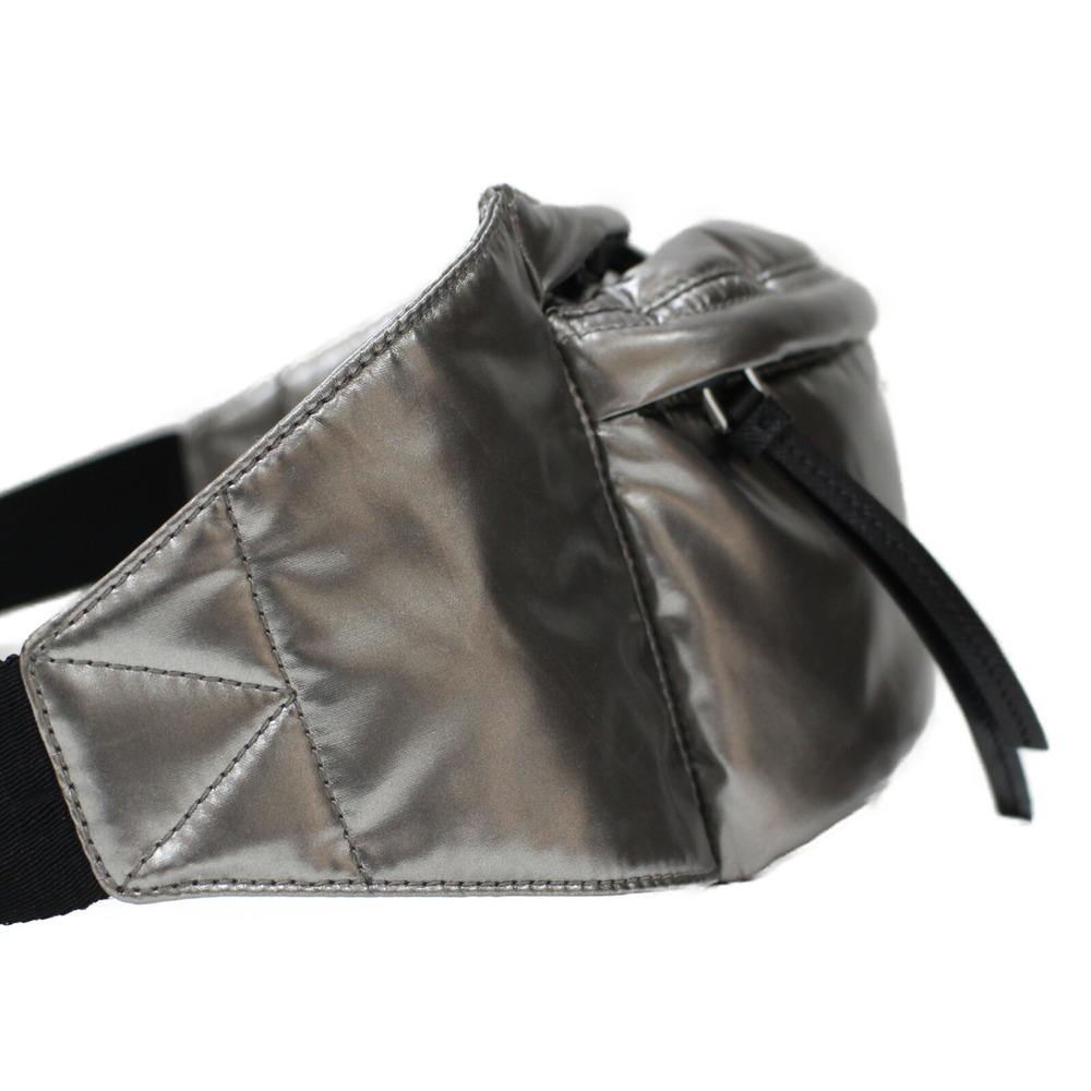 Prada Body Bag Belt Waist Metallic Silver - Picture 3 of 7